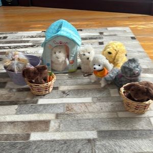 American Girl Pets (8) & Accessories